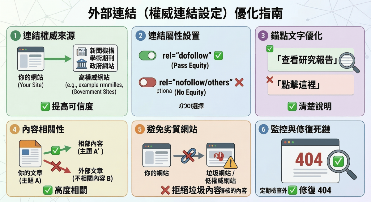 網址連結優化-外部連結優化-覺醒網頁設計製圖