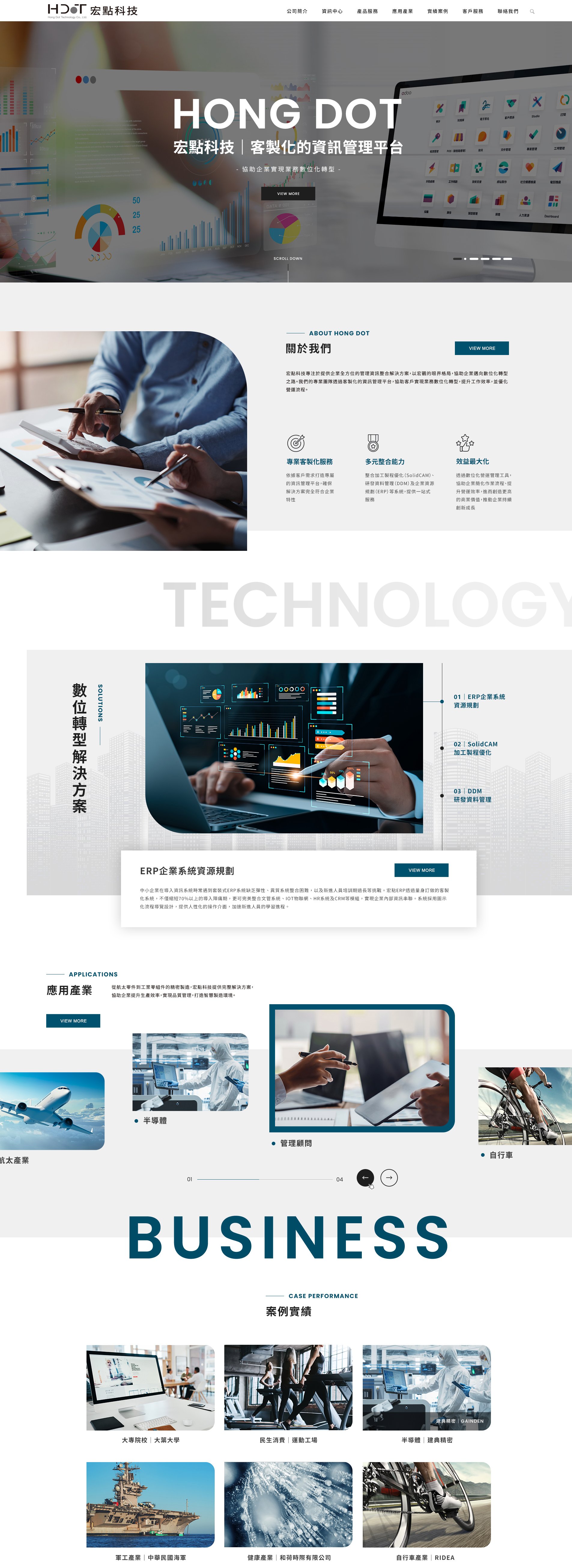 宏點科技-客製化資訊管理平台｜網頁設計、網站架設
